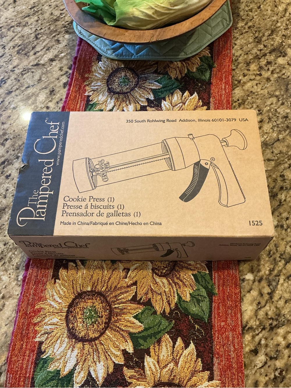 The Pampered Chef Cookie Press